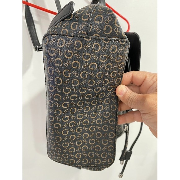 Guess Genuine Leather Mini Backpack Purse for Women: Anti-Theft Designer Leath main image 10